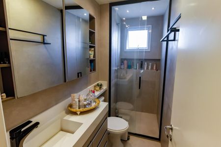 Apartamento à venda com 119m², 3 quartos e 2 vagasBanheiro da Suíte 1