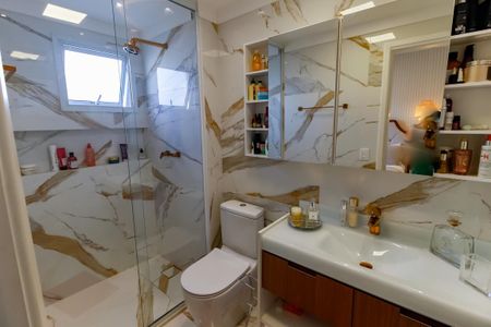 Apartamento à venda com 119m², 3 quartos e 2 vagasBanheiro da Suíte 3