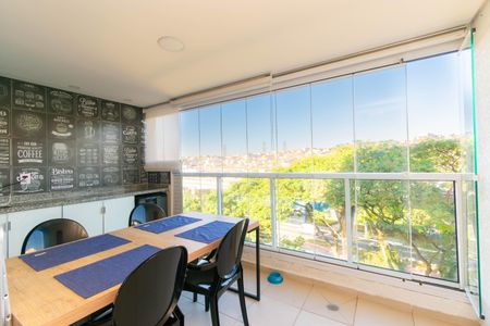 Apartamento à venda com 59m², 2 quartos e 1 vagaVaranda gourmet