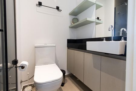 Studio para alugar com 24m², 1 quarto e sem vagaBanheiro