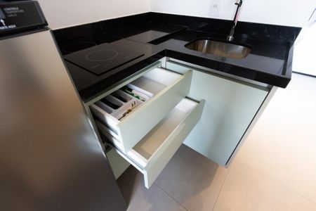 Studio para alugar com 24m², 1 quarto e sem vagaCozinha