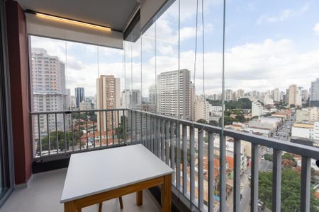Studio para alugar com 24m², 1 quarto e sem vagaVaranda 