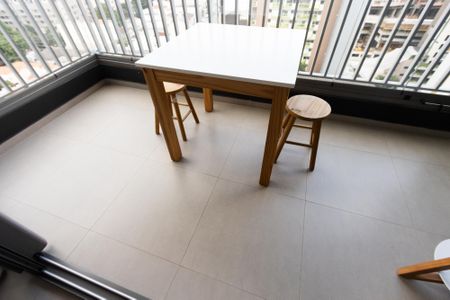 Studio para alugar com 24m², 1 quarto e sem vagaVaranda 