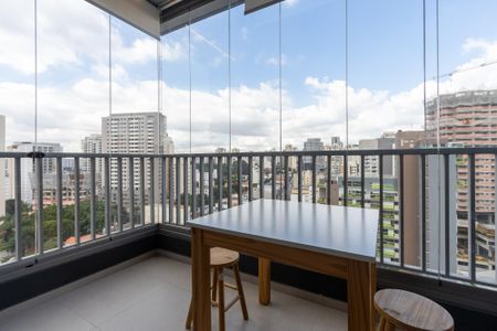 Studio para alugar com 24m², 1 quarto e sem vagaVaranda 