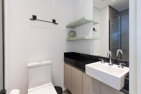 Studio para alugar com 24m², 1 quarto e sem vagaBanheiro