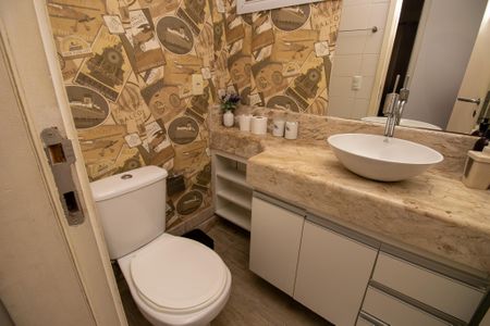 Apartamento à venda com 75m², 2 quartos e 3 vagasLavabo