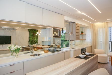 Apartamento à venda com 74m², 3 quartos e 1 vagaCozinha e Área de Serviço