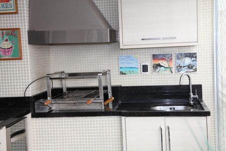 Varanda gourmet de apartamento à venda com 3 quartos, 133m² em Várzea da Barra Funda, São Paulo