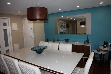 Sala de Jantar de apartamento à venda com 3 quartos, 133m² em Várzea da Barra Funda, São Paulo