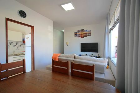 Sala de apartamento à venda com 2 quartos, 102m² em Nova Suíça, Belo Horizonte