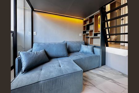 Studio para alugar com 24m², 1 quarto e sem vaga Studio para alugar com 24m², 1 quarto e sem vagaSala
