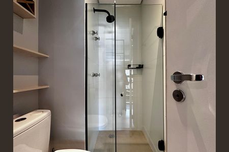 Studio para alugar com 24m², 1 quarto e sem vaga Studio para alugar com 24m², 1 quarto e sem vagaBanheiro