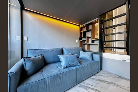 Studio para alugar com 24m², 1 quarto e sem vaga Studio para alugar com 24m², 1 quarto e sem vagaSala
