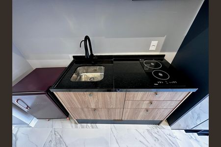 Studio para alugar com 24m², 1 quarto e sem vaga Studio para alugar com 24m², 1 quarto e sem vagaCozinha