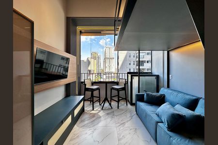 Studio para alugar com 24m², 1 quarto e sem vaga Studio para alugar com 24m², 1 quarto e sem vagaSala
