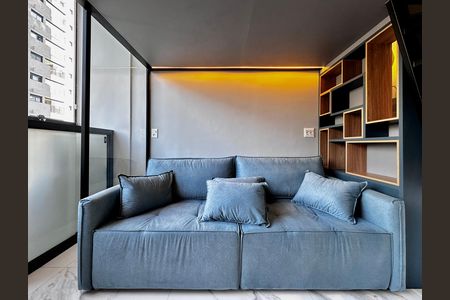 Studio para alugar com 24m², 1 quarto e sem vaga Studio para alugar com 24m², 1 quarto e sem vagaSala