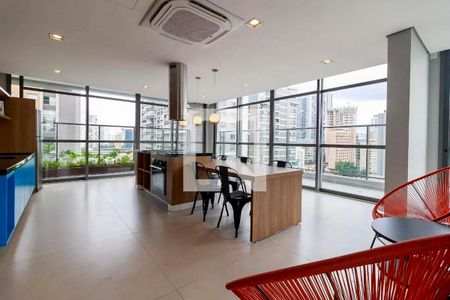 Studio para alugar com 24m², 1 quarto e sem vaga Studio para alugar com 24m², 1 quarto e sem vagaEspaço Gourmet