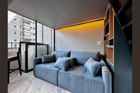 Studio para alugar com 24m², 1 quarto e sem vaga Studio para alugar com 24m², 1 quarto e sem vagaSala