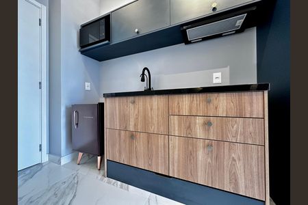 Studio para alugar com 24m², 1 quarto e sem vaga Studio para alugar com 24m², 1 quarto e sem vagaCozinha