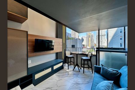 Studio para alugar com 24m², 1 quarto e sem vaga Studio para alugar com 24m², 1 quarto e sem vagaSala
