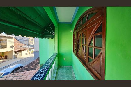 Varanda da Suíte 1 de casa para alugar com 2 quartos, 148m² em Cosmorama, Mesquita