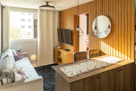 Sala de apartamento para alugar com 2 quartos, 37m² em Jardim Promissao, São Paulo