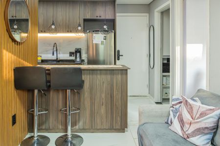 Sala de apartamento para alugar com 2 quartos, 37m² em Jardim Promissao, São Paulo