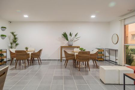 Apartamento para alugar com 37m², 2 quartos e sem vagaSalão de festas