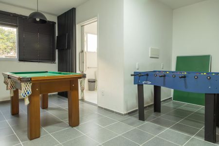 Apartamento para alugar com 37m², 2 quartos e sem vagaSalão de jogos