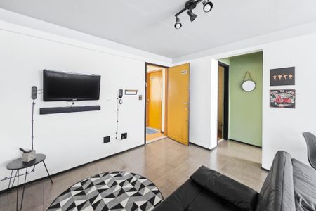 Apartamento para alugar com 35m², 1 quarto e 1 vaga Apartamento para alugar com 35m², 1 quarto e 1 vagaSala