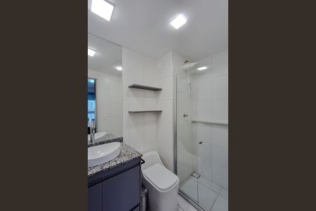 Apartamento para alugar com 37m², 1 quarto e sem vagaBanheiro da Suíte