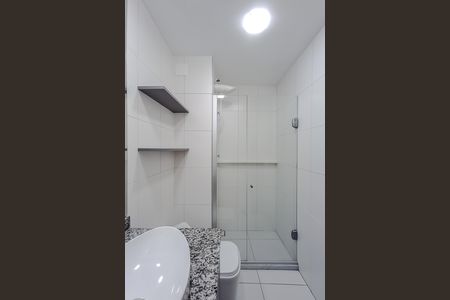 Apartamento para alugar com 37m², 1 quarto e sem vagaBanheiro da Suíte