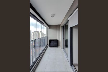 Varanda da Sala de apartamento para alugar com 1 quarto, 37m² em Ipiranga, São Paulo