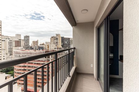 Apartamento à venda com 27m², 1 quarto e sem vagaVaranda
