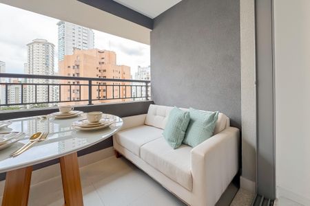 Studio para alugar com 30m², 1 quarto e sem vaga Studio para alugar com 30m², 1 quarto e sem vagaVaranda