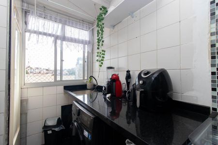 Apartamento à venda com 63m², 2 quartos e 1 vagaCozinha e Área de Serviço