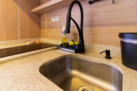 Studio à venda com 26m², 1 quarto e sem vagaCozinha