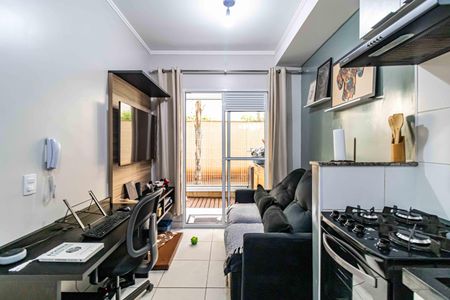 Apartamento à venda com 35m², 1 quarto e sem vaga Apartamento à venda com 35m², 1 quarto e sem vagaSala