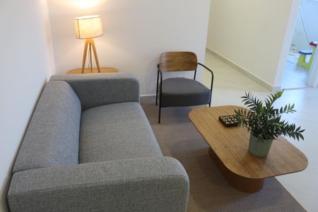 Apartamento para alugar com 86m², 3 quartos e 2 vagasHall social