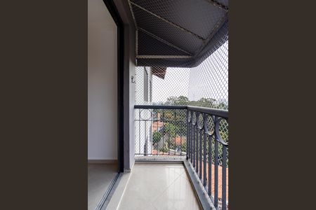 Varanda da Sala de apartamento para alugar com 2 quartos, 70m² em Chacara Nossa Senhora do Bom Conselho, São Paulo