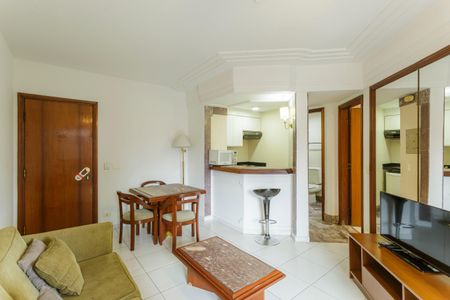 Apartamento à venda com 42m², 1 quarto e 1 vagaSala