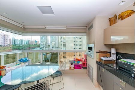 Apartamento à venda com 125m², 3 quartos e 3 vagasVaranda da Sala