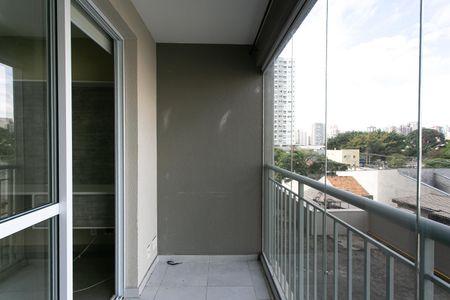 Studio à venda com 36m², 1 quarto e sem vagaVaranda