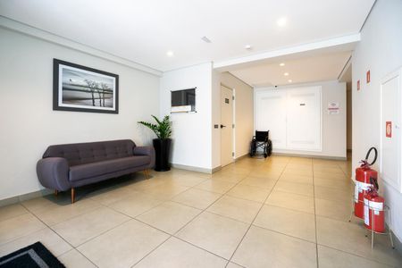Studio para alugar com 36m², 1 quarto e sem vagaHall social