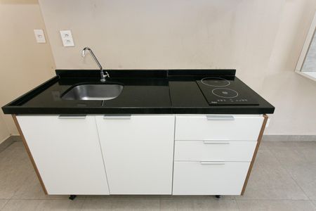 Studio à venda com 36m², 1 quarto e sem vagaCozinha