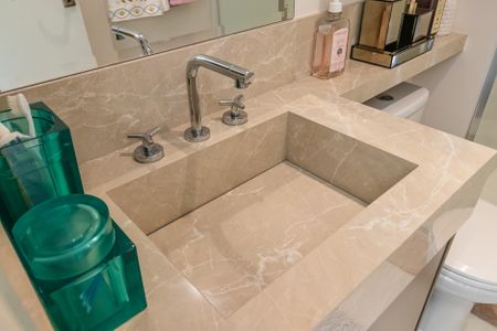 Apartamento à venda com 70m², 1 quarto e 2 vagasBanheiro da Suíte 2