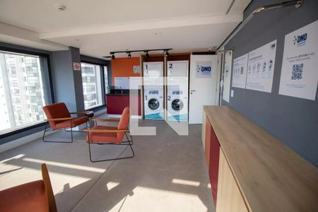 Studio para alugar com 25m², 1 quarto e sem vaga Studio para alugar com 25m², 1 quarto e sem vagaÁrea comum