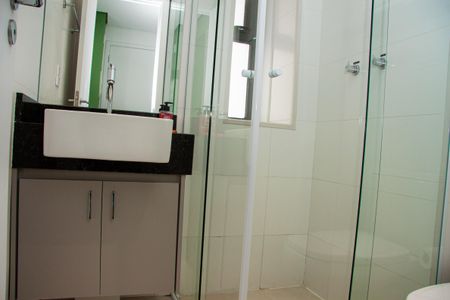 Studio para alugar com 25m², 1 quarto e sem vaga Studio para alugar com 25m², 1 quarto e sem vagaBanheiro Social