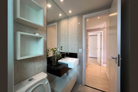 Apartamento à venda com 102m², 2 quartos e 2 vagas Apartamento à venda com 102m², 2 quartos e 2 vagasBanheiro