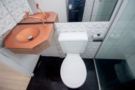 Apartamento para alugar com 44m², 2 quartos e 1 vagaBanheiro Social